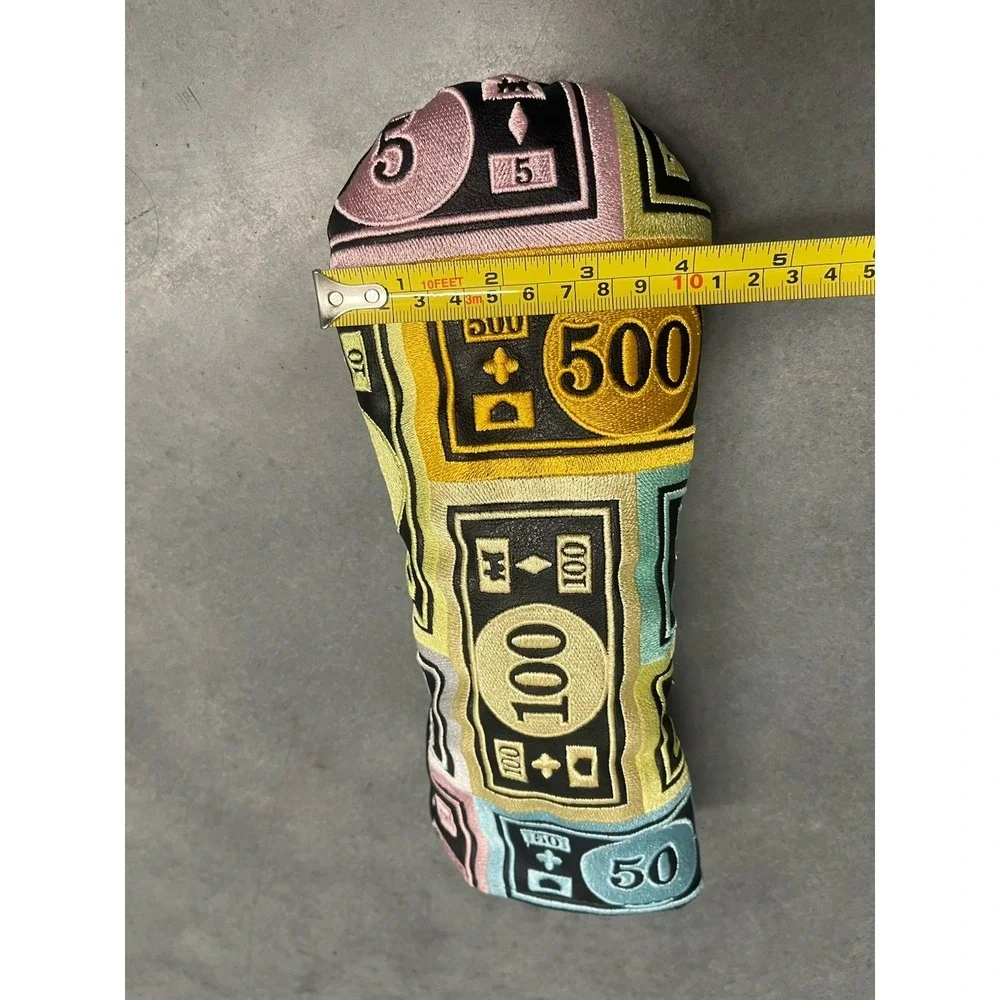Bettinardi X Monopoly Fun Money Fairway Wood Headcover Black/Multicolor RARE
